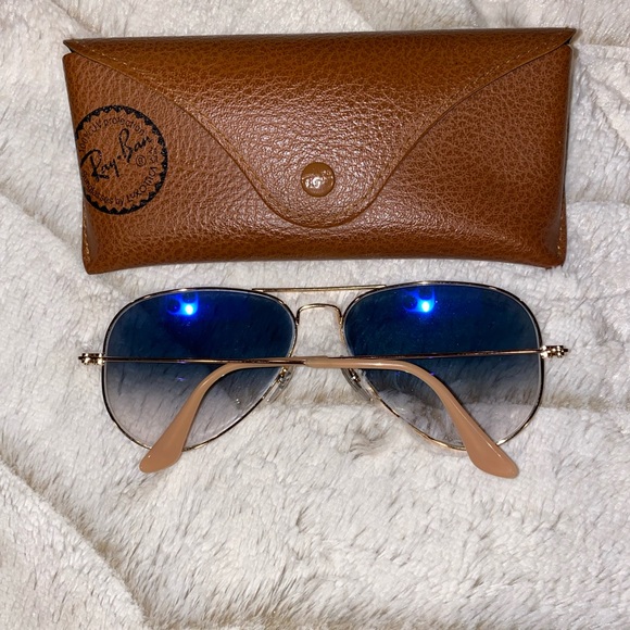 Ray Ban Blue Gradient 58 - Picture 5 of 9